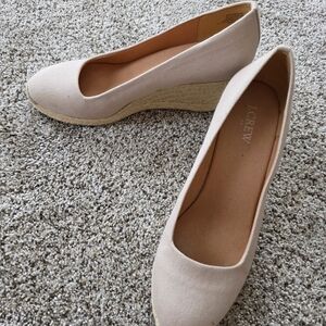 beige tuxedo dress Women's Dress Wedge in Natural – Aerosoles main image 1